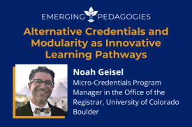 Alternative Credentials and Modularity as Innovative Learning Pathways